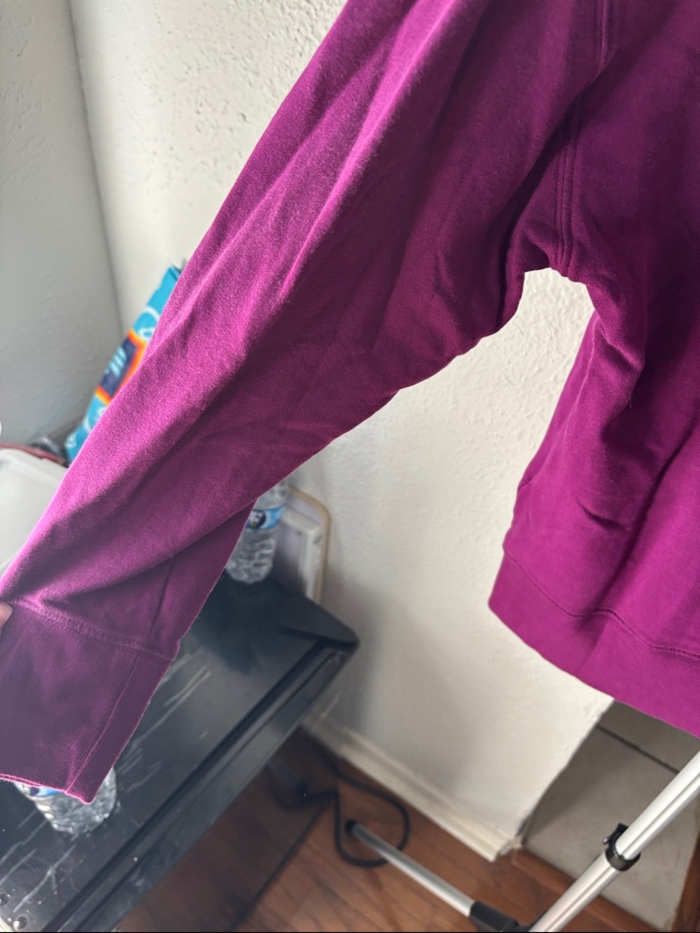 Athleta Magenta Henley Sweatshirt - Picture 5 of 5